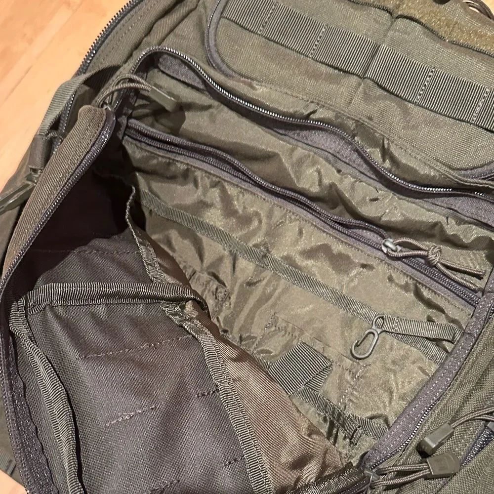 5.11 Army Green Tactical Backpack - Picture 4 of 7